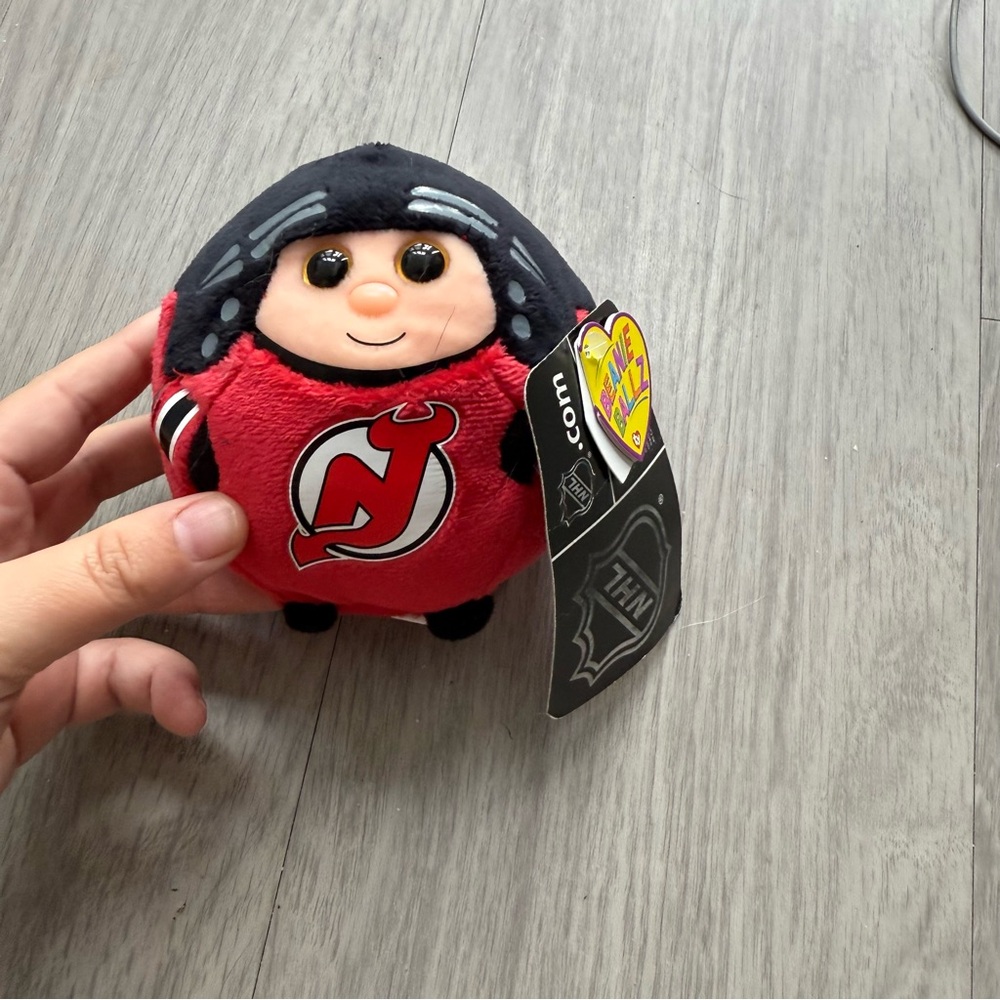 NHL Red Plush Toy New Jersey Devils